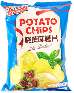 Relish~Картофельные чипсы со вкусом барбекю (Китай)